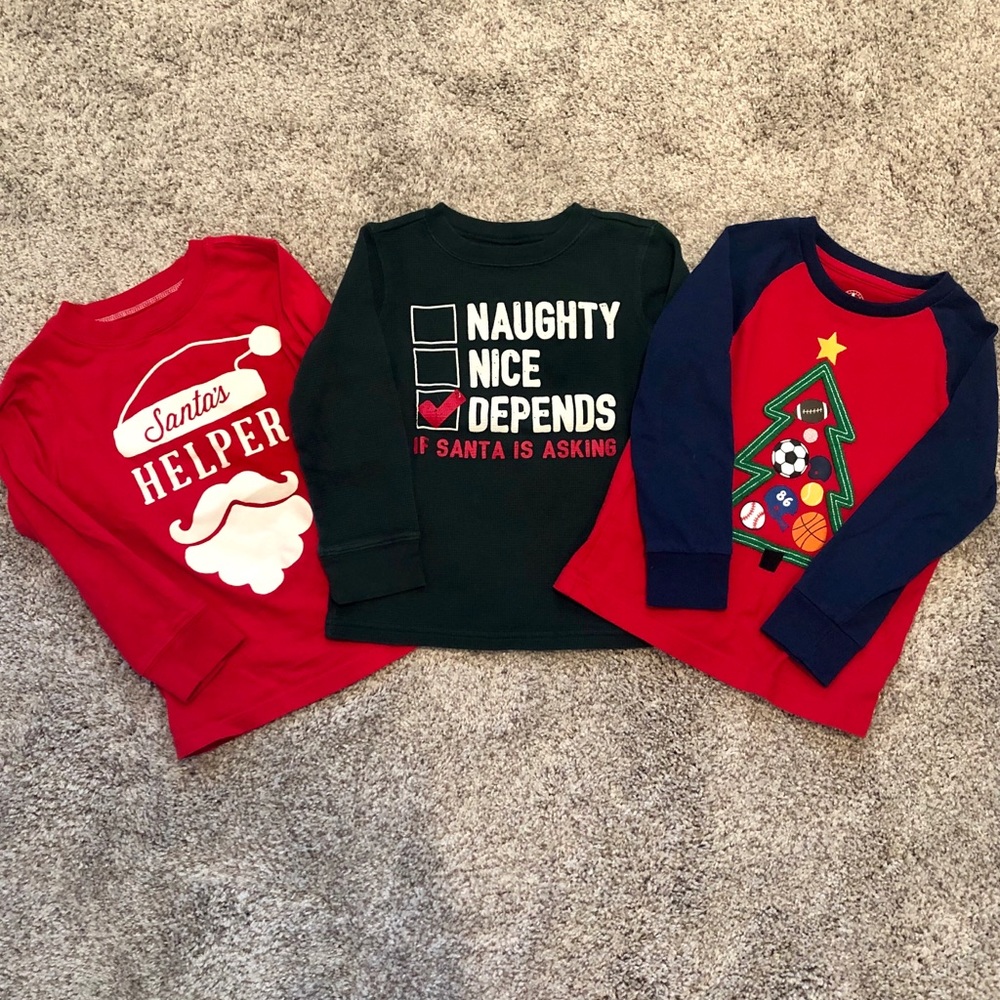 Boys Christmas Shirts
